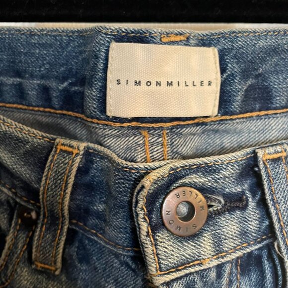 SIMON MILLER - Mid-Rise Wide Leg Jeans - Picture 2 of 10